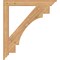 Ekena Millwork Merced Traditional Smooth Bracket, Western Red Cedar, 3 1/2"W x 34"D x 38"H BKT04X34X38MRC01SWR - alternate 4